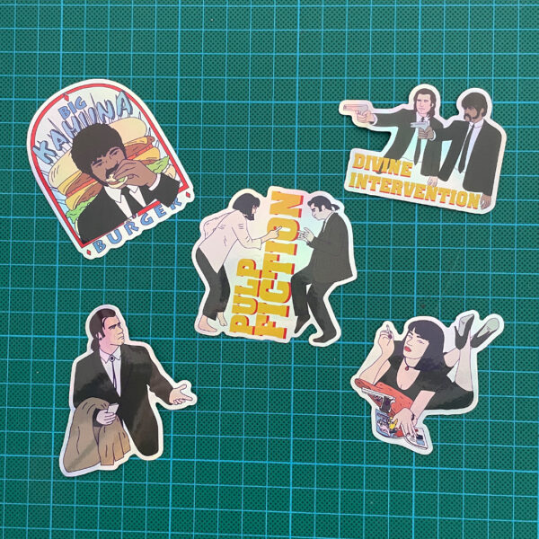 Sticker Pack: Pulp Fiction